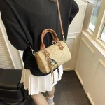 Sac à bandoulière à sangle en chaîne de mode moderne, sac à main classique pour femmes, sac à bandoulière élégant à fermeture éclair pour femmes