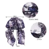 chapeau pré noué pour femmes musulmanes, hijab intérieur, bonnet de chimio contre le cancer, turban imprimé floral, vêtements de sauna, écharpe de sauna à longue queue, bonnets, bonnet