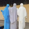 abaya avec tiens imar pour femmes musulmanes, ensemble 2 pièces, jilbab, ramadan eid jilbeb, robe longue hijab, vêtements de prière, tenue islamique de turquie et de dubaï