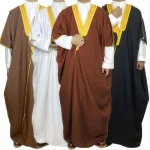 Robe de remise de diplôme académique – Robe Abaya arabe conservatrice avec capuche, cape de cérémonie formelle pour les événements discours