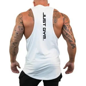 Maillot de corps de Jogging pour hommes, T-Shirt confortable sans manches, pour entraînement, Fitness, Sports de plein air, course à pied, mode, gilet ample respirant