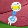 clip pour chapeau de golf, marqueur de balle magnétique, facile à fixer au chapeau, motif de drapeau de dessin animé, clips pour casquette de baseball, accessoires de bijoux, cadeau