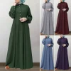 Abayas musulmanes pour femmes, vêtements arabes vintage de Dubaï, robes chaudes, robe caftan, kimono féminin, élégant, musulman, islam