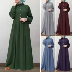 Abayas musulmanes pour femmes, vêtements arabes vintage de Dubaï, robes chaudes, robe caftan, kimono féminin, élégant, musulman, islam