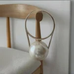 Pochette de soirée de marque avec poignée boule, sac en perles galvanisées, sac à main rond créatif pour femmes, Mini porte-monnaie tendance en Pvc pour femmes