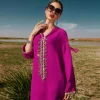 eid djellaba luxe dubaï abaya diamant caftan femmes musulman robe à capuche ramadan turquie caftan kebaya caftan marocain femme robe