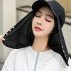 casquette masque foulard en soie protection du cou foulards pour le visage été pour hommes foulard anti uv couverture faciale crème solaire voile masque de protection solaire