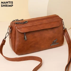 Sac à main en cuir PU pour femme, sac à bandoulière vintage, sacs initiés à la mode, design de luxe, nouvelle tendance