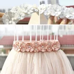 Ceinture large et élastique pour femmes, accessoire de mode à motif floral, taille extensible, 2021