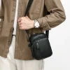 sacs à main décontractés en cuir véritable pour hommes, sacs à bandoulière pour hommes initiés, petits sacs à main, mode de haute qualité, 2024