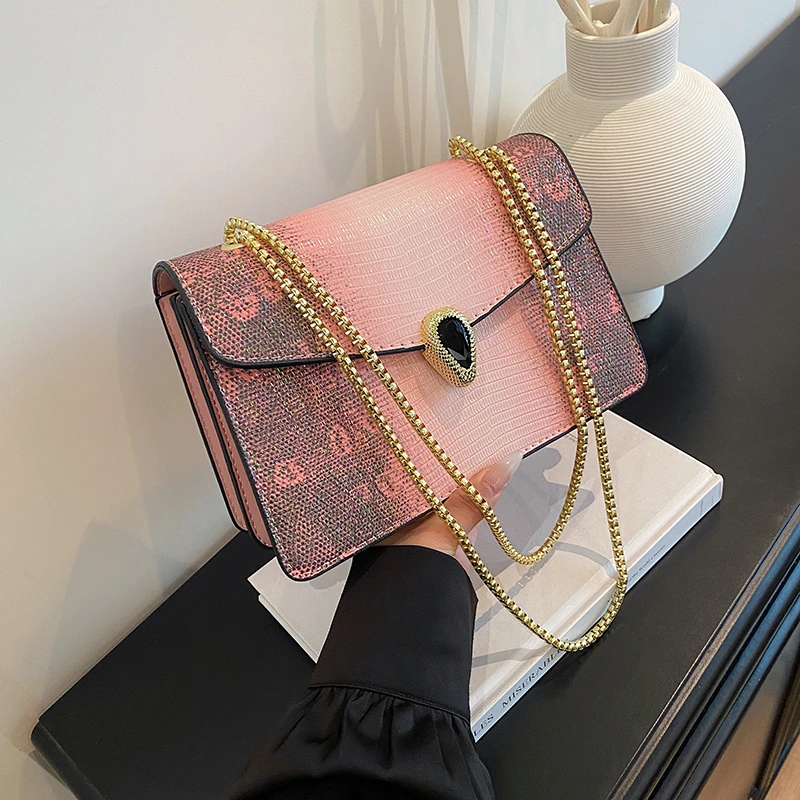 Sac à bandoulière en cuir pour femmes, élégant, sacs à main, célèbre marque de luxe de styliste, fourre-tout classique populaire
