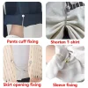 paquet de 4/2 clips magnétiques pour vêtements – solution instantanée pour la couture des vêtements | ajusteur sécurisé de l'ourlet de chemise, support pour hanab et écharpe avec chaîne