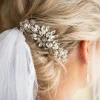 Épingles à cheveux luxueuses en strass pour patients, 1 pièce, accessoire de cheveux de rotterdam, pour sauna, ixde mariage, cérémonies, bijoux pour femme
