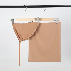 Foulard en coton respirant pour femmes musulmanes, Hijab doux, enveloppe Non irritante, tissu en pur coton de haute qualité, évacuant l&rsquo;humidité