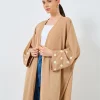 moyen orient lâche abaya femmes musulmanes à manches longues broderie abayas caftans jilbabs islamique maxi robes vêtements ethniques
