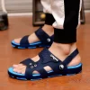 sandales hommes pantoufles en plein air plage chaussures décontractées zapatos de hombre intérieur durable anti dérapant peep toe nouveau 2023