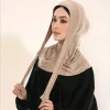 laven mode printemps été respirant hijabs long instantané hijab femme plein de cou prêt à porter hijabs cravate dos chapeaux