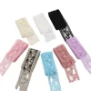 ruban coloré blanc beige noir pour mariage, cadeau de fête, fleur, robe à coudre ouvertement, tissu en dentelle, accessoires de bricolage, 2 mètres