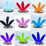 Bandeau pour cheveux, bandeau bohème indien, spectacle de danse gitane, couvre-chef, diadème de Festival, accessoire pour cheveux fait à la main