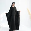 robe caftan islamique hijabi avec écharpe châle, robe abaya musulmane pour femmes, dubaï, saoudien, marocain, turquie, ramadan, eid