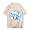 arona t shirt à manches courtes blue archive pour hommes et femmes, harajuku, anime cartoon graphic, kawaii tee shirt, unisex casual, y2k clothing