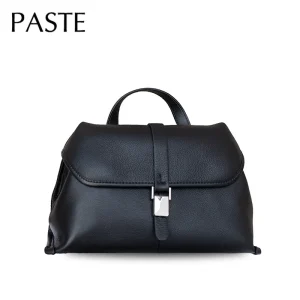 Sacs à main de luxe en cuir de vachette pour femmes, cartables en cuir véritable solide, sac fourre-tout polyvalent, carillon simple, haute qualité, nouveau