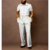 costumes pour hommes beiges blazer à simple boutonnage personnalisé homme africain fête formelle marié smoking robes masculines costume homme mariage