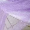 tissu tulle à paillettes, maille douce et illusoire de couleur arc en ciel pour bricolage, jupe de fille, bandeau, tissu de couture fait à la main, accessoire, matériaux en dentelle
