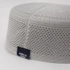 chapeau de prière hijab tricoté, turban indien pour adultes, chapeau rond kufi en coton respirant, chapeau arabe, chapeau de culte islamique