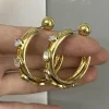 ensemble de bijoux de haute qualité en or pour femmes, collier goutte d'eau, bague, boucles d'oreilles, bracelet, cadeau romantique, nouvelle collection 2025