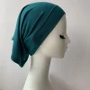7 pièces emballage plus grande taille mode femmes intérieur hijab tube casquette musulmane bonnet plaine islamique sous écharpe doux jersey sous embouts