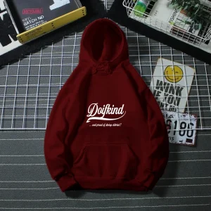 Sweat à capuche pour hommes et femmes Red Dolfkind imprimé logo sweat à capuche décontracté streetwear tenue de mode pour un usage quotidien et un style urbain