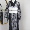 vêtements de cérémonie japonais traditionnels, kimono en dentelle pour femmes, vêtements japonais rétro