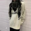 2025 Écharpe sous couverture arabe frange plaid punk culture carré uc châle wj07