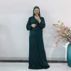 eid à capuche femmes musulmanes hijab robe vêtement de prière jilbab abaya longue khimar couverture complète ramadan robe abayas vêtements islamiques niqab