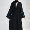 papillon broderie abayas pour femmes robe hijab musulmane caftan marocain femme jalabiya kebaya robe dubaï turquie caftan kimono