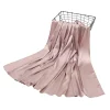 injsatin Écharpe hijab pour femmes musulmanes, voile de sauna, châles islamiques, Écharpes de médias islamiques, vêtements de mode musulmane, ramadan