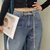 ceintures à chaîne en métal femmes ceintures longue gland taille chaîne robe jean ceintures dame ceinture ceintures femmes corps chaîne