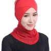 chapeau intérieur en modal musulman pour femme, hijabs doux, bonnet de chimio, couverture complète, bonnet sophia ninja, bonnet arabe islamique, sous écharpe, monochrome