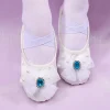 chaussures de danse de ballet pour femmes ballerines chaussures accessoires pour danse chaussures plates femme rose ballerines fille baskets de danse