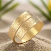 Eid al Adha Ayatul Kursi bague en acier inoxydable réglable Coran calligraphie arabe religion Mohammed bénédiction musulman bijoux Bague réglable en acier inoxydable cadeau pour couple Cadeaux pour la Saint Valentin