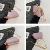 sac de soirée argent pochette de mariage sac à main mode chaîne sac de luxe dames sac à bandoulière pour événement fête occasion spéciale