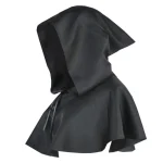 Cape gothique Punk à capuche pour Halloween, pour Cosplay, unisexe, rôle pour adultes, Cosplay, sorcière médiévale, manteau, Costume, chapeau de fête