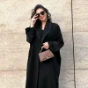 arabe dubaï femmes veste noire industrie lourde robe de diamant chaud abaya mode cardigan taille unique robe