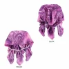 satin musulman femmes imprimé pré attaché foulard élastique femme turban cancer chimio chapeau perte de cheveux sommeil casquettes couverture bandeau bandana