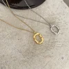 cadeaux de mode minimaliste femmes charme pendentif chocker collier femmes bijoux clavicule chaîne