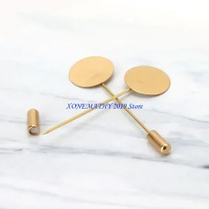 F42F 10pcs / lot Alloyage sécurité Broche Broche pour femmes Hijab Muslim Pin d&rsquo;écharpe islamique Boucle boucle boucle