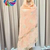 broderie hijab écharpe femmes africaines coton écharpe dubaï islamique hijab broder écharpe avec des glands coton lourd grande écharpe th18