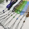 chapelet musulman islamique tasbih 33 perles de prière chapelet pour hommes femmes bracelet pierre naturelle cristal verre dinde bijoux tasbeeh