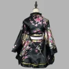 robe kimono traditionnelle japonaise pour femmes, sakura yukata haori japonais kawaii pour filles, costumes de spectacle sur scène cosplay anime